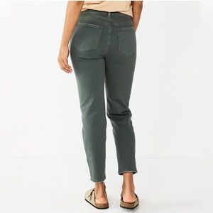 🖤🌸Vintage Style High Rise Straight Leg Cotton Jeans 🌸🖤